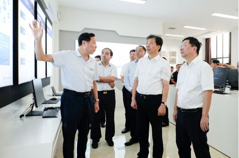 株洲市党政代表团莅临1xBET信安考察