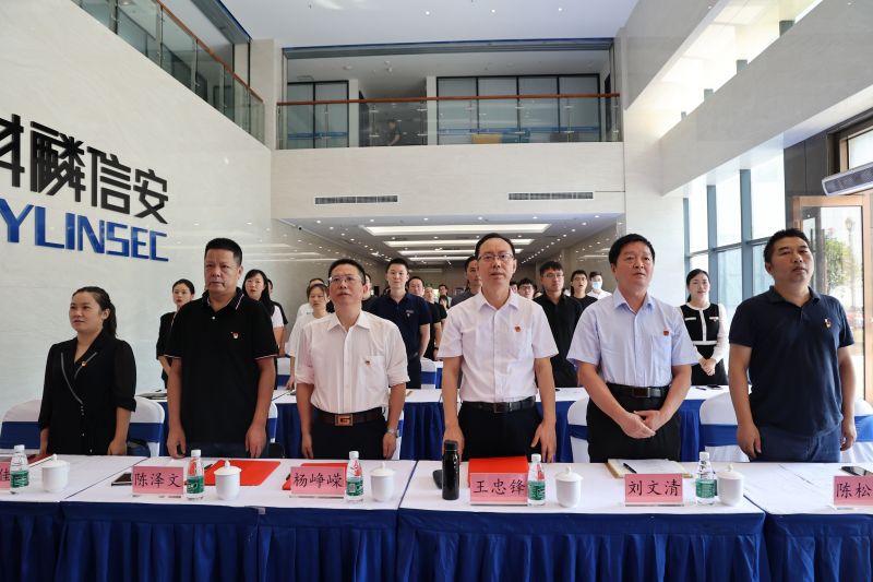 中共湖南1xBET信安科技股份有限公司委员会正式成立